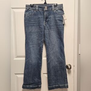 Talbots Flare Leg High Waist Jeans